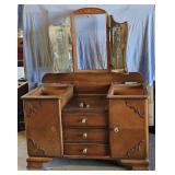 Project Vanity Dresser -NO Tops or Center Mirror