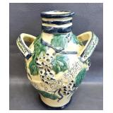 Rustic Pottery Grape Vase / Jug