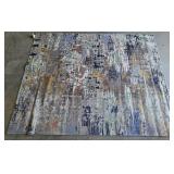 Area Rug 96'x120' Mottled Gray