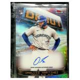 2025Topps Finnest Auto Debut Orelvis Martinez