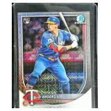 2025 Bowman Chrome Mojo RC Brooks Lee