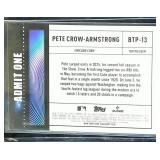 2026 Topps Admit One Pete Crow-Armstrong