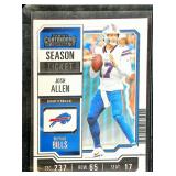 2023 Contenders Season Ticket Josh Allen
