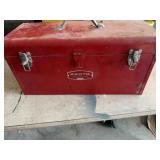 PROTO Professional Tools Red Metal Toolbox with Co