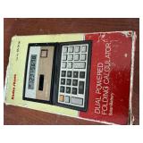 Radio Shack Dual Powered Folding Solar-Battery Cal