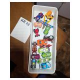Assorted Die-Cast and Plastic Toy Vehicle Lot (15