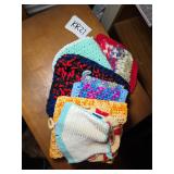Lot of Assorted Handmade Crocheted and Knitted Kit