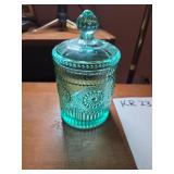 nice glass jar with lid