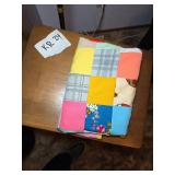 Multi-Color Patchwork Fabric Quilt