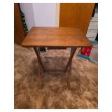 Folding Wooden Tray Table