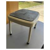 COSCO Metal Step Stool with Anti-Slip Mat