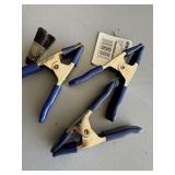 IRWIN and Assorted Spring Clamp Lot (4 Pcs)