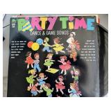 Peter Pan Party Time Dance & Game Songs Vinyl Reco