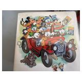 Vintage Disney Characters Road Trip Cover