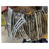 Large Lot of Used Metal Model Train Curved Track S