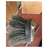 Round Scrub Brush Head with Threaded Connection