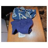 St. Louis Rams Fleece Scarf & Navy Beanie Hat Set