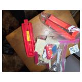 Assorted Plastic Toy Track and Playset Building Pa