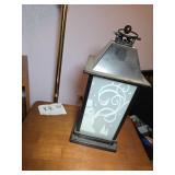 Winter-themed Decorative Metal Lantern