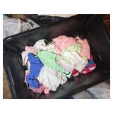 Box of vintage doll clothes!