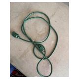 Green Grounded Electrical Extension Cord