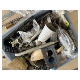 Box of various electrical hardware