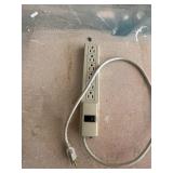 6-Outlet Power Strip with On/Off Switch