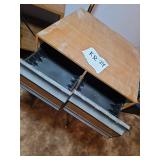 Two-Drawer Wood Storage Cabinet