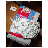 Raggedy Ann and Andy Fabric Blanket