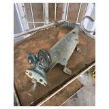 Weathered Metal Stylized Fish Garden Ornament