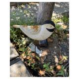 Rustic Metal Bird Garden Stake Decoration