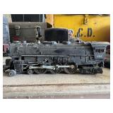 Vintage Black Model Steam Locomotive 685