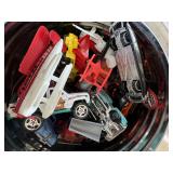 Collection of Assorted Die-Cast Toy Vehicles in Ma