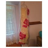 Beige Long Curtains