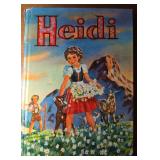 Vintage Heidi Hardcover Book by Whitman Publishing