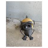 Whimsical Metal Insect Creature Hanging Figurine