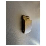 Vintage brass woven belt buckle