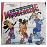 Walt Disney Productions Mousercise LP Record Album