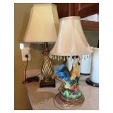 Pair of Table Lamps - 18” & 24”