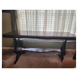 Wooden Console Table with Sculpted Legs - 60'x20'x30'