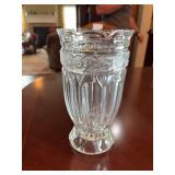 9.5”H Crystal Vase