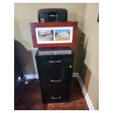2 Drawer File Cabinet, Archetecture Photo, and Fellowes Paper Shredder
