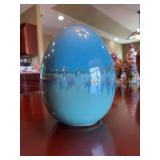 9”H Ceramic Egg