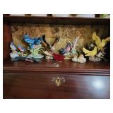 Porcelain Bird Figures