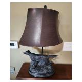 Cast Iron Irish Setter Lamps - 26'