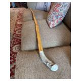 Handmade Walking Stick with Antler Handle - 57”