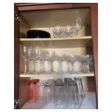 Assorted Drinking Glasses and Plates