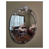 Beveled Glass Wall Mirror - 32'x25'