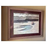 Framed Mourning Dove Print - 36”W x 29”H