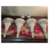 4 Wall Sconces and 2 Pineapple Diffusers